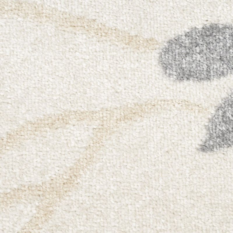 HomeRoots Floral Distressed Runner Rug image number 2