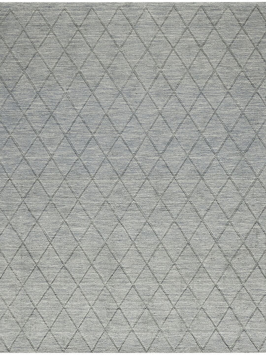 Wool Haven WOH01 Blue 7'9" x 9'9" Rug