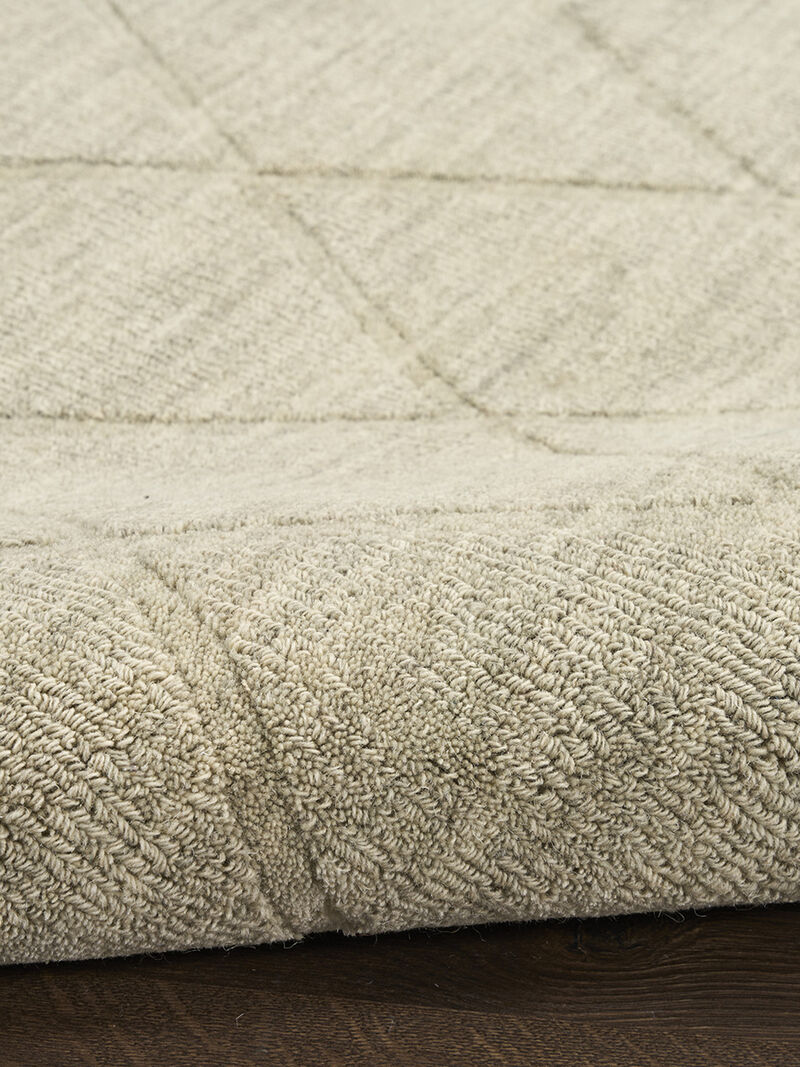 Wool Haven WOH01 Sage 5'3" x 7'3" Rug