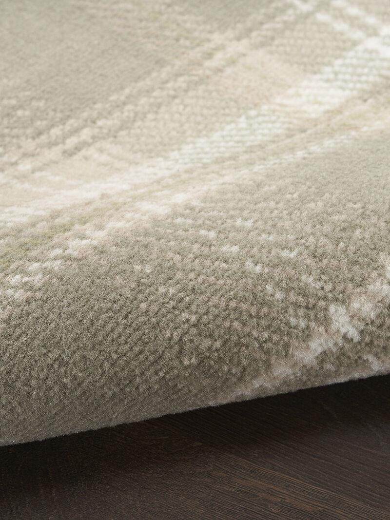 Grafix GRF03 Olive 8'6" x 12' Rug image number 7