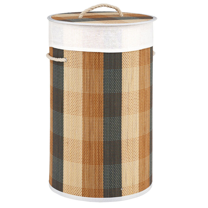 13.2 Gallon Laundry Hamper with Washable Removable Liner and Lid