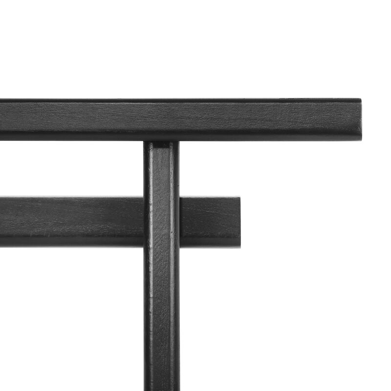 Whisen Mirod Elegant Console Table with Geometric Silhouette