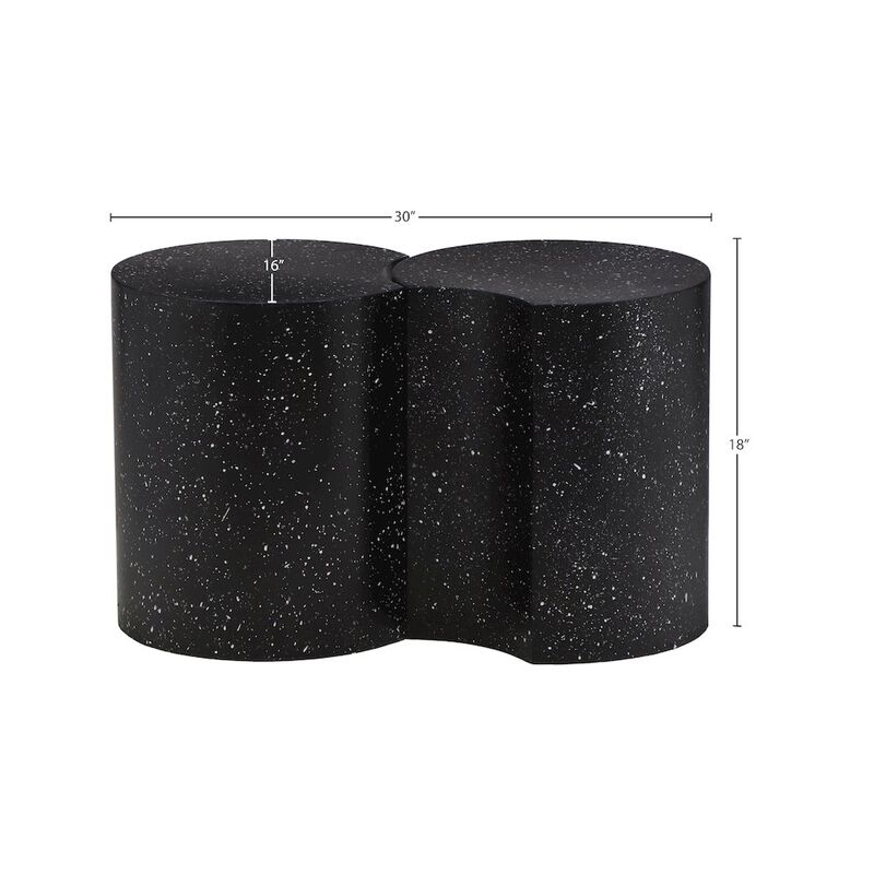 Meridian Furniture Dimple Black End Table