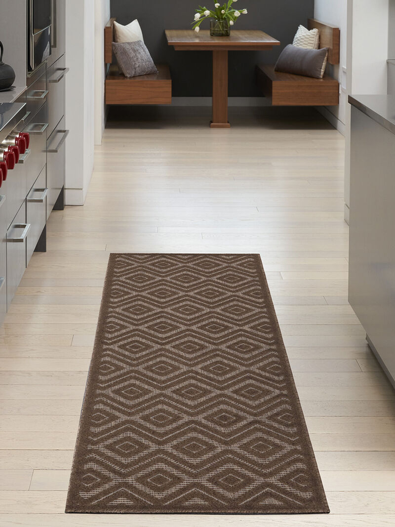 Versatile NRV01 Brown 2' x 4' Rug image number 5