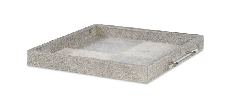 Sterling Small Hair-on-hide Tray