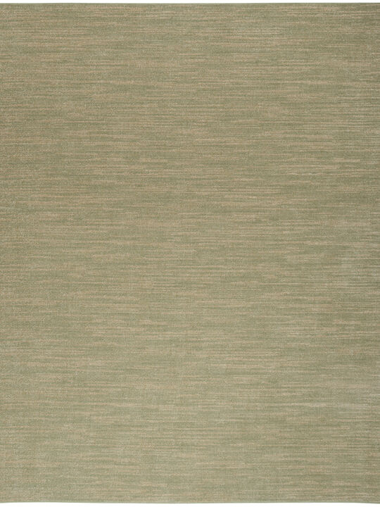 Nourison Essentials NRE01 Green/Gold 9' x 12' Rug