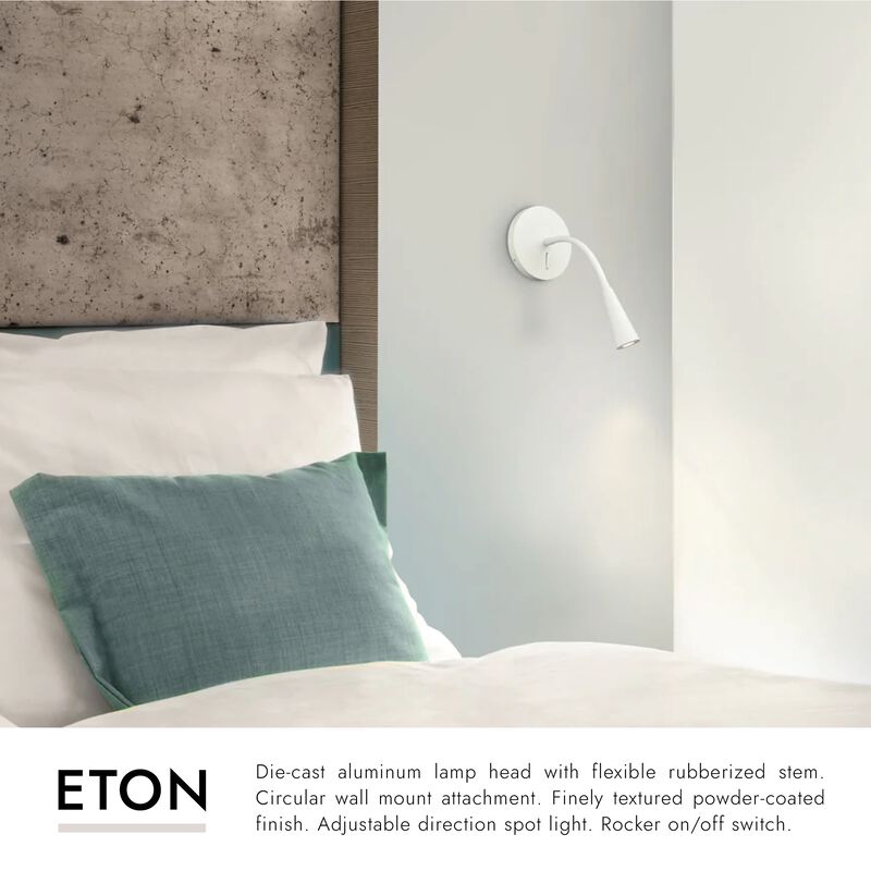 Eton 5-in Dimmable LED Wall Sconce image number 2