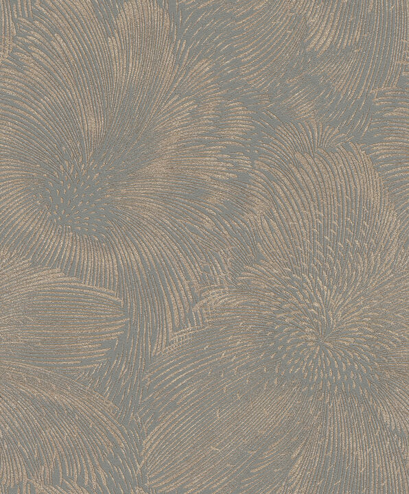 Purser Copper Abstract Wallpaper