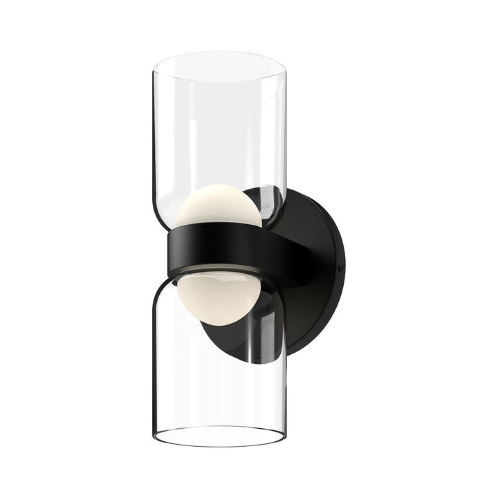 Cedar 11-in Damp-Rated Dimmable LED Wall Sconce