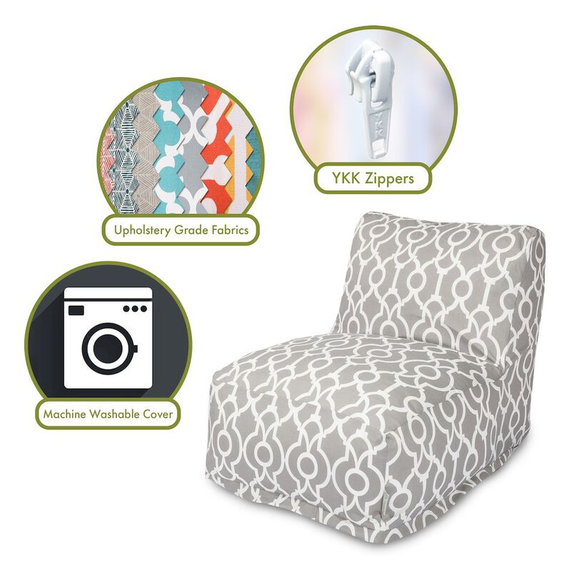 Majestic Home Goods Chair Lounger Athens Gray