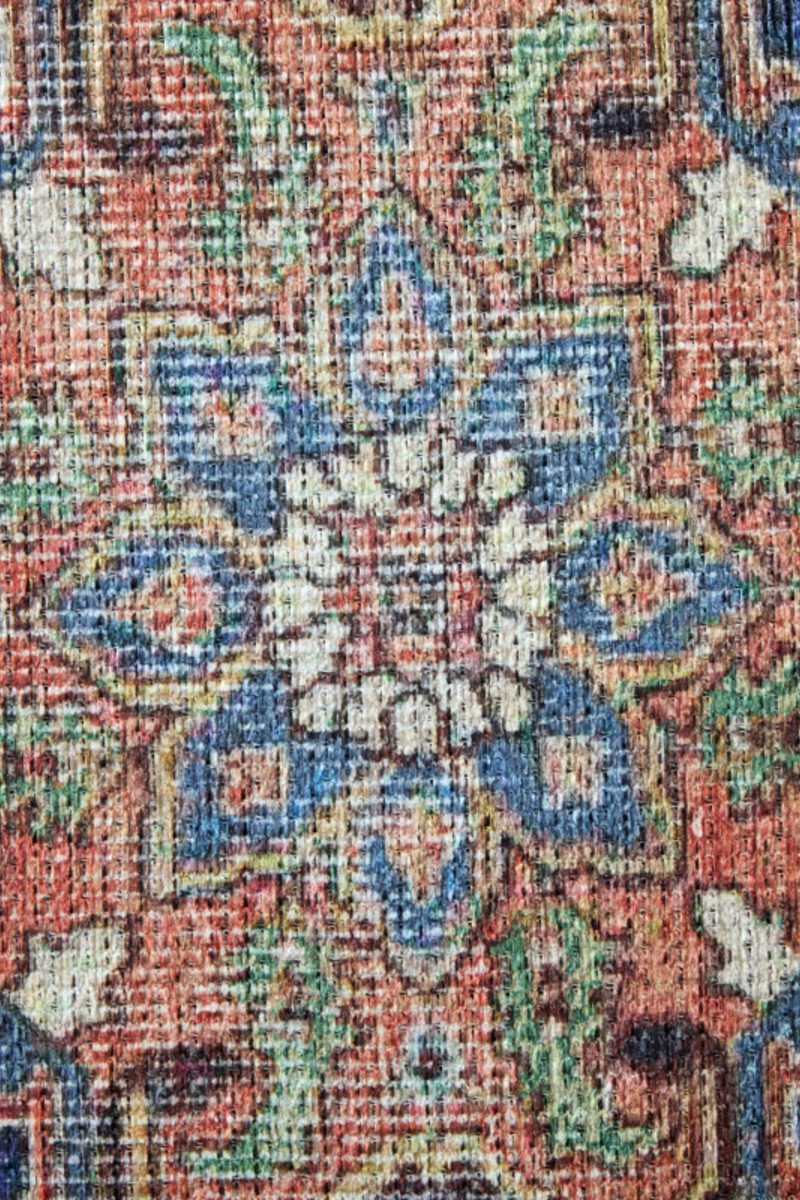 Percy 39AHF Blue/Rust 7'10" x 9'10" Rug image number 9