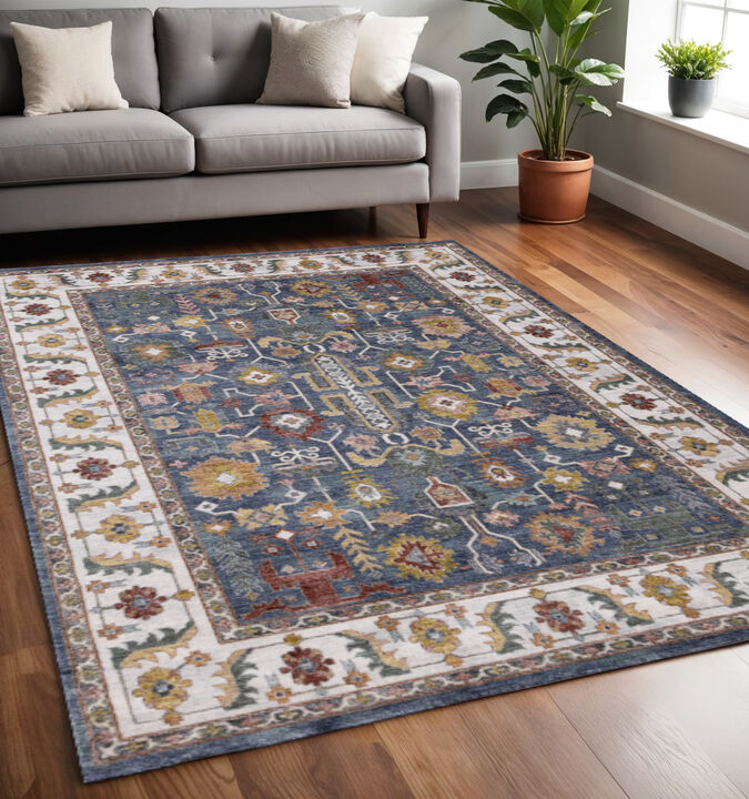 HomeRoots Medallion Area Rug