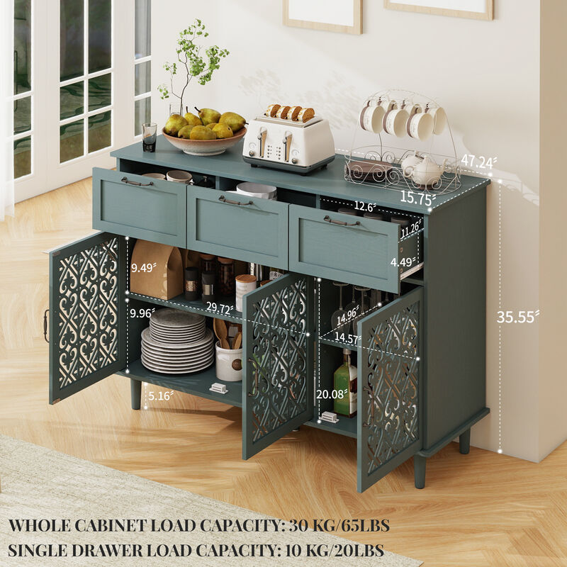 Gosvof 3 Drawer Cabinet image number 6