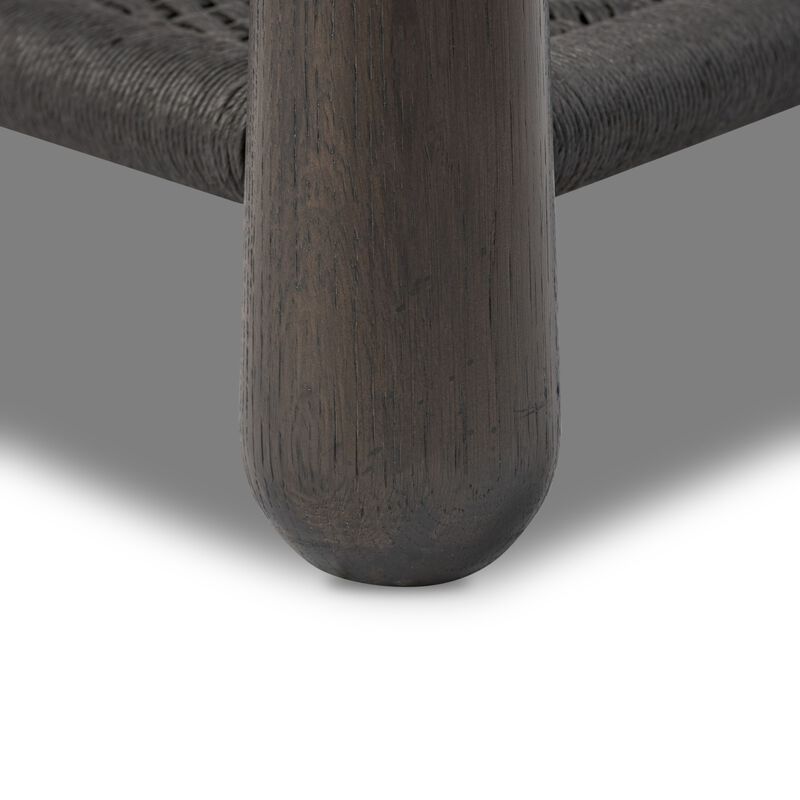 Salvador Cracked Smoked Black End Table