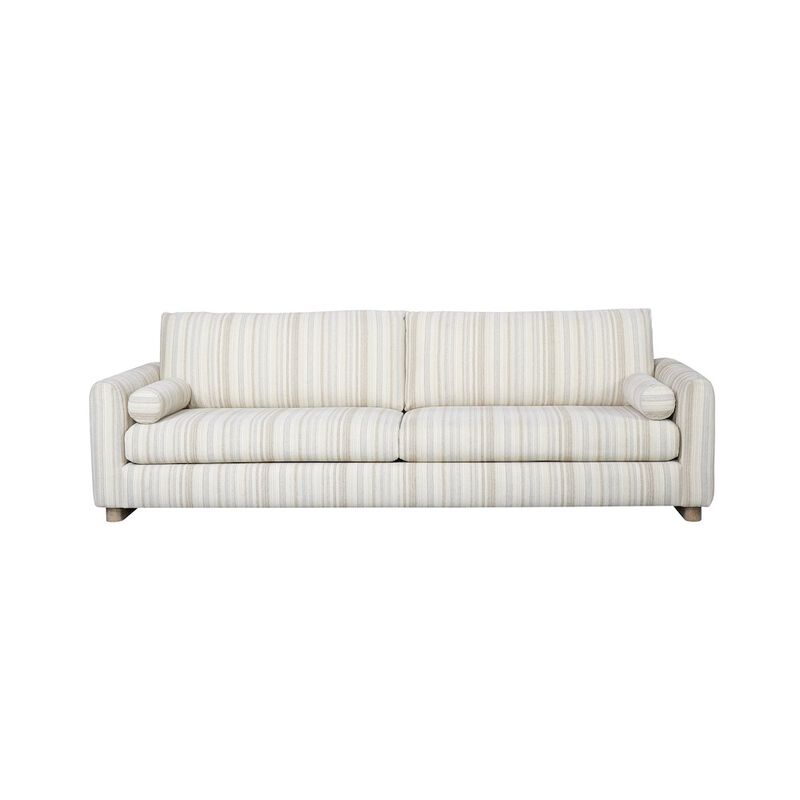 I Home Furnishings Elements Sofa In White Finish
