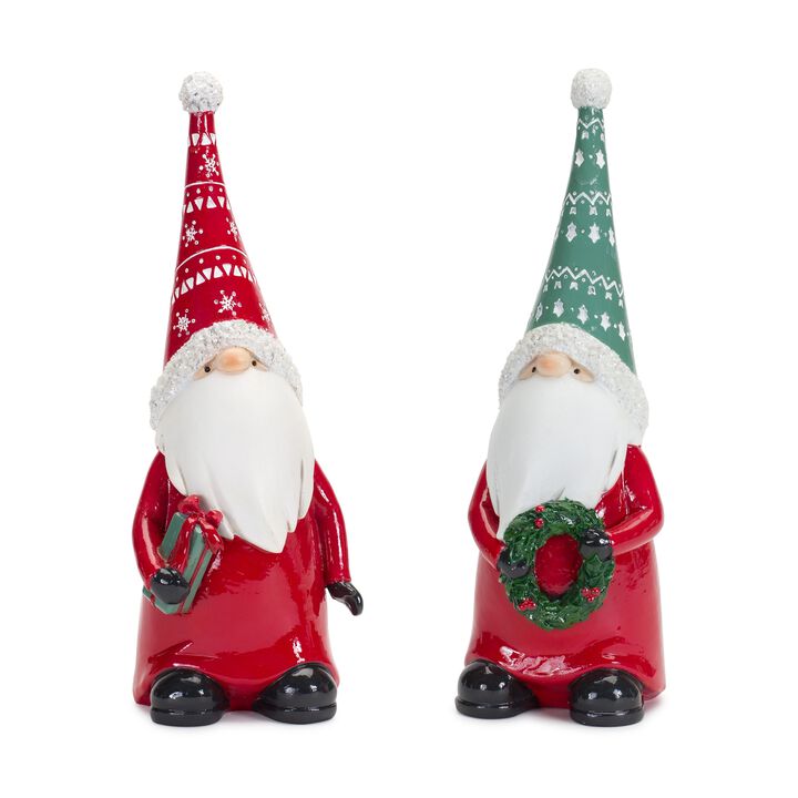 Set of 2 Gnomes for Festive Holiday Décor