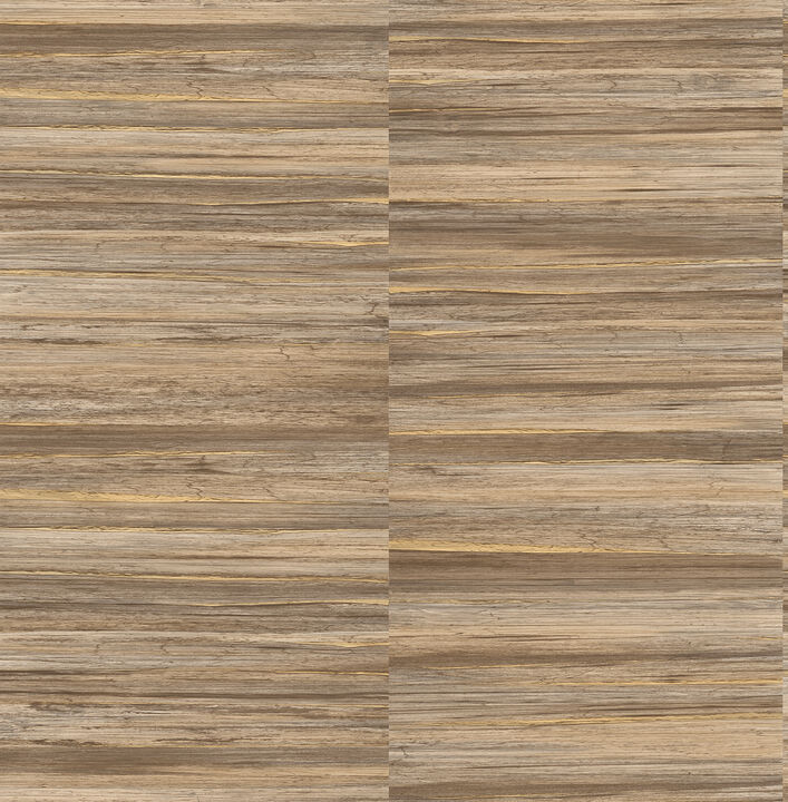 Rowan Chestnut Faux Grasscloth Wallpaper