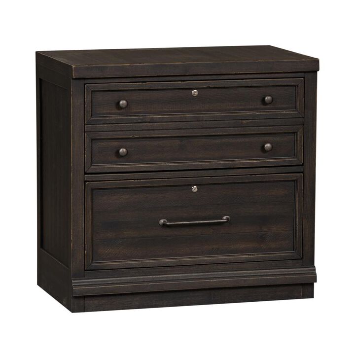 Liberty Furniture Harvest Home Bunching Lateral File Cabinet in Chalkboard