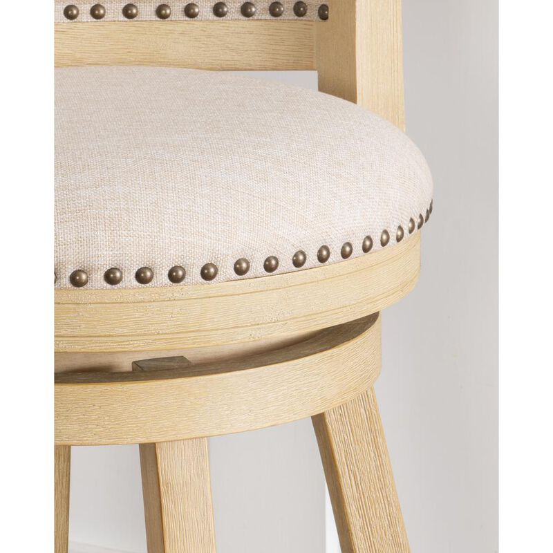 Linon Tift Gray Counter Stool