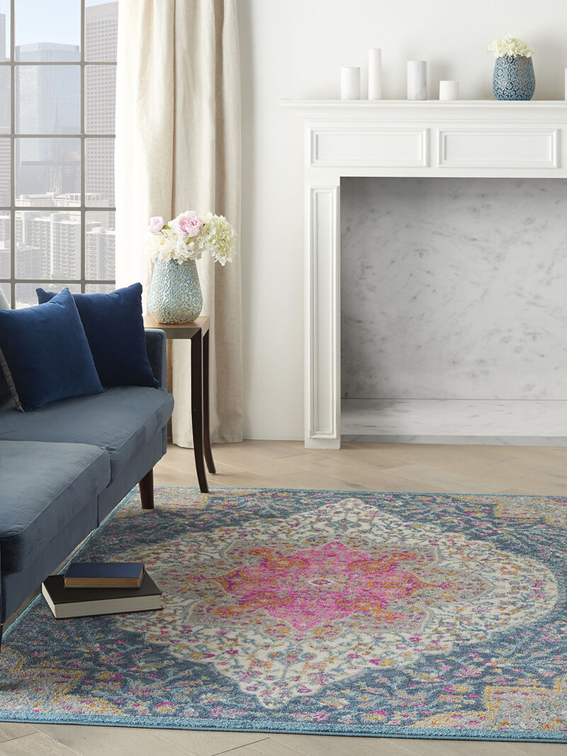 Passion PSN39 Multicolor 5'3" x 7'3" Rug image number 1