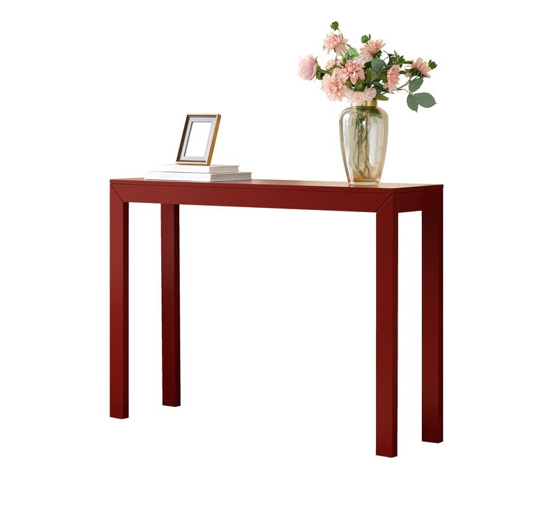 Kings Brand Furniture Russel Long Console Table - Minimalist and Slim Entryway Table for Decorative Displays, Sofa Table