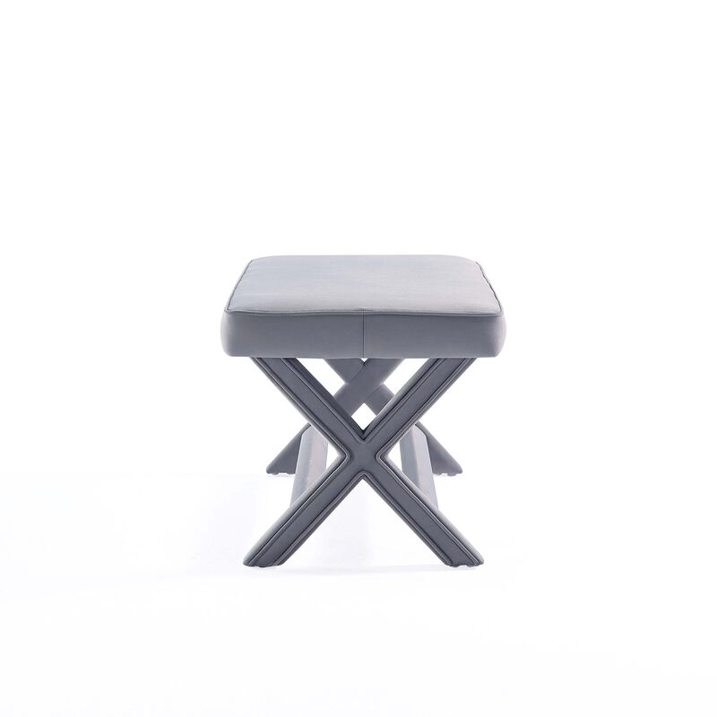 Abigail Gray Double Bench