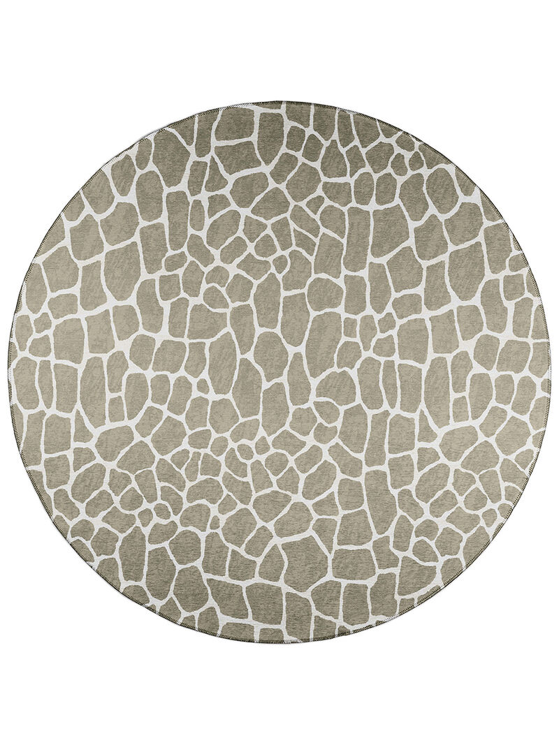 Mali ML4 Stone 4' Rug