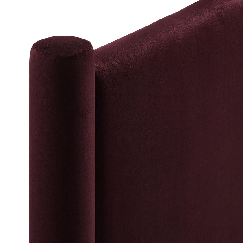 Rael Performance Velvet King Headboard image number 5