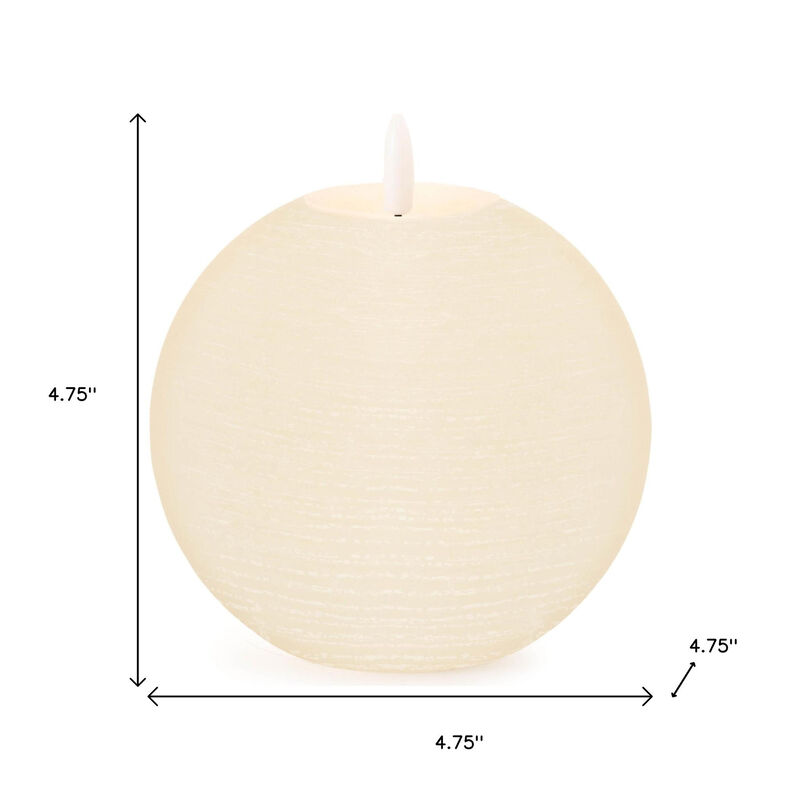 HomeRoots Set of Two Unscented Candle Flameless Designer Candles image number 4