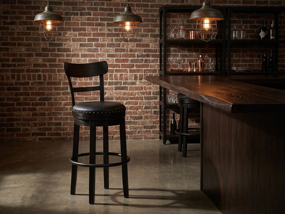 Valebeck Swivel Barstool