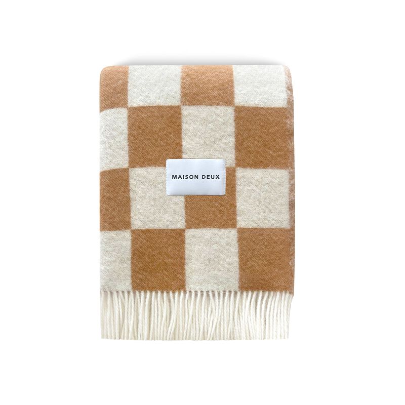 Blanket CHECKERBOARD 4.25 x 6.5ft image number 0