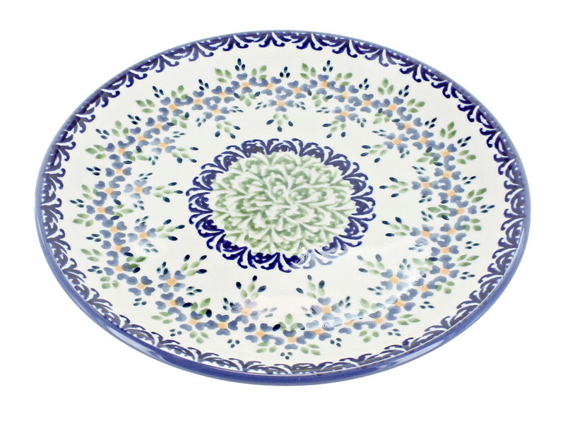 Blue Rose Polish Pottery Susanna Dessert Plate