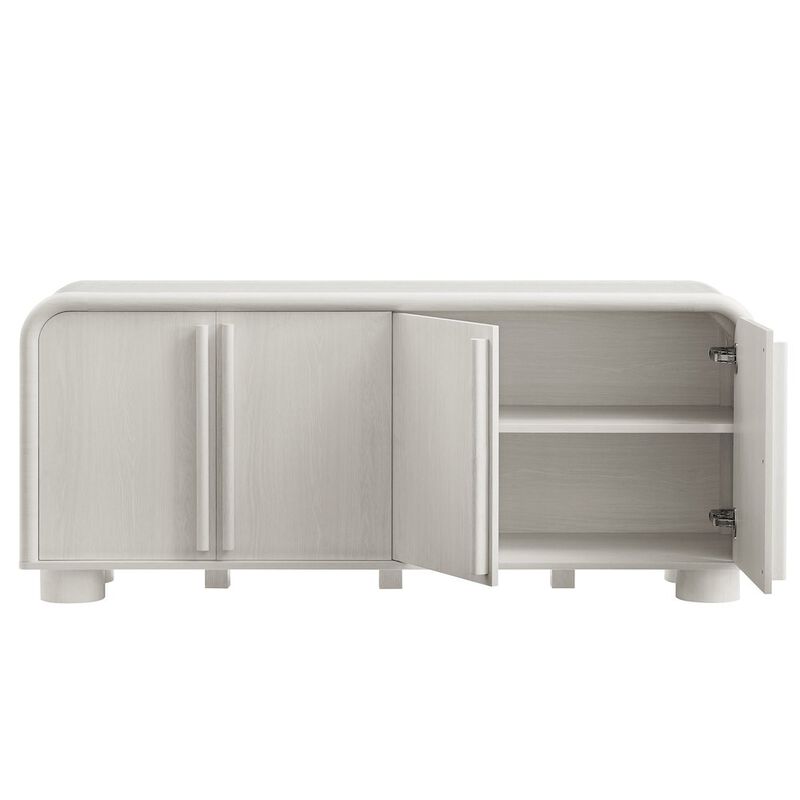 Bellamy 63" Curved Sideboard Cabinet image number 5