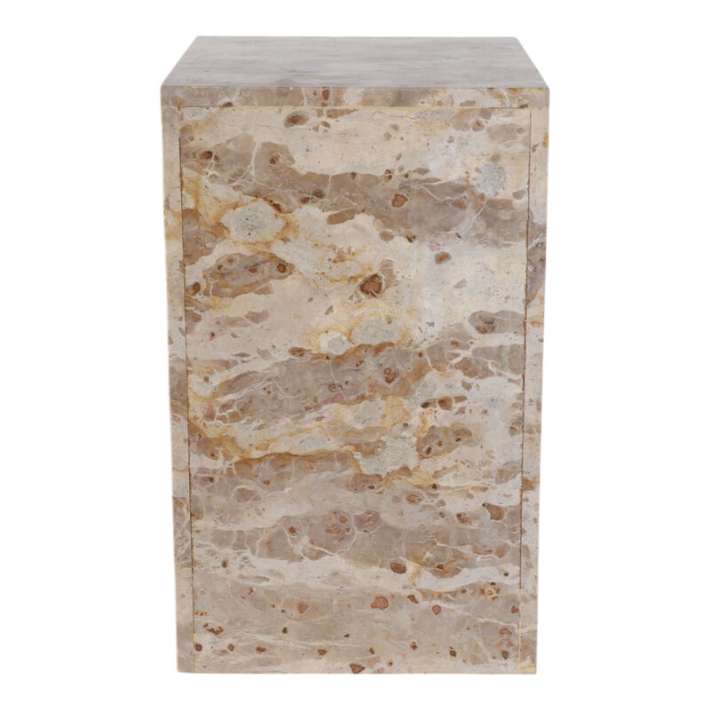 Tatumway Marble Pedestal Accent Table image number 2