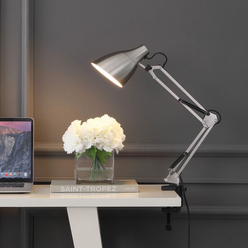 Odile Classic Industrial Adjustable Articulated Clamp On LED Task Lamp