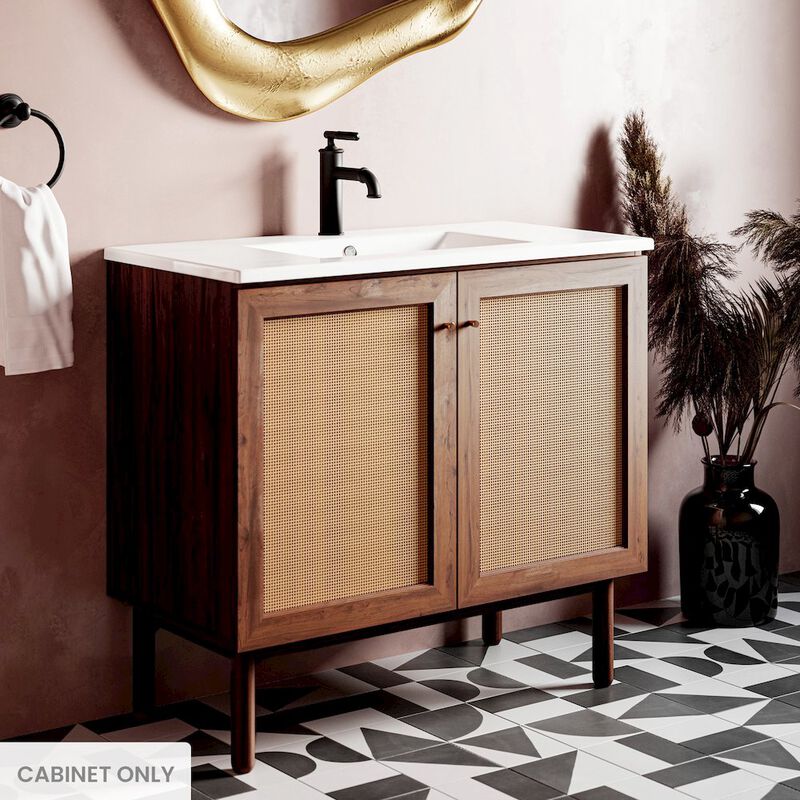 Classe 36" Bathroom Vanity in Dark Walnut Cabinet Only image number 1