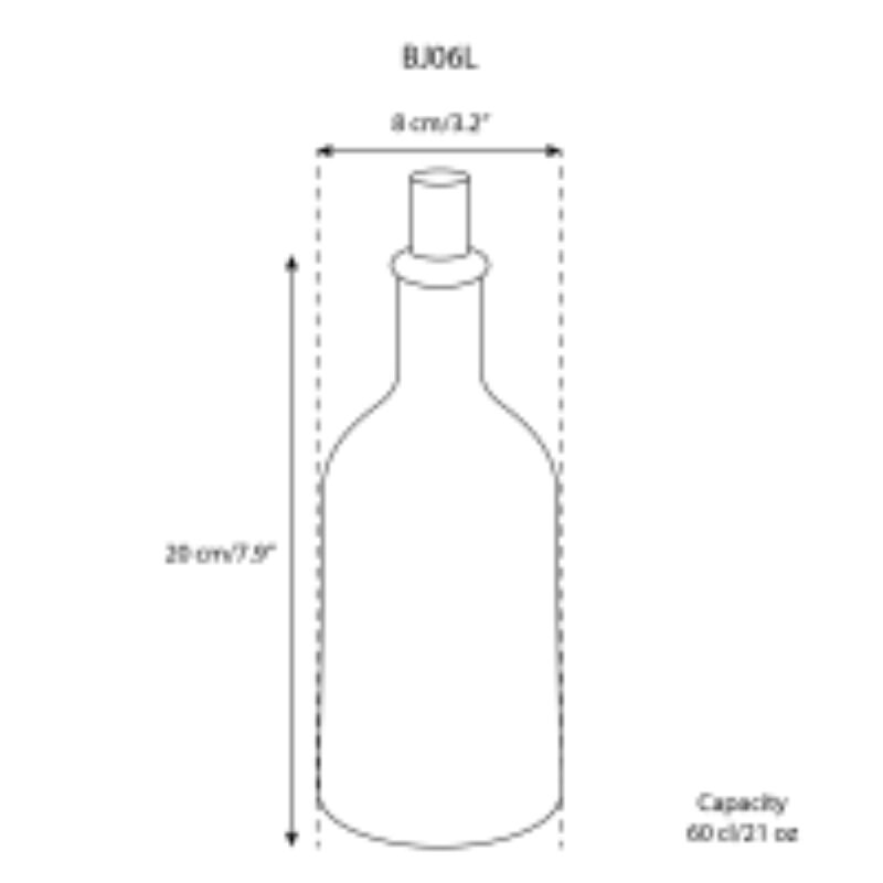 Stoneware Olive Oil Dispenser - Jazz 21 oz