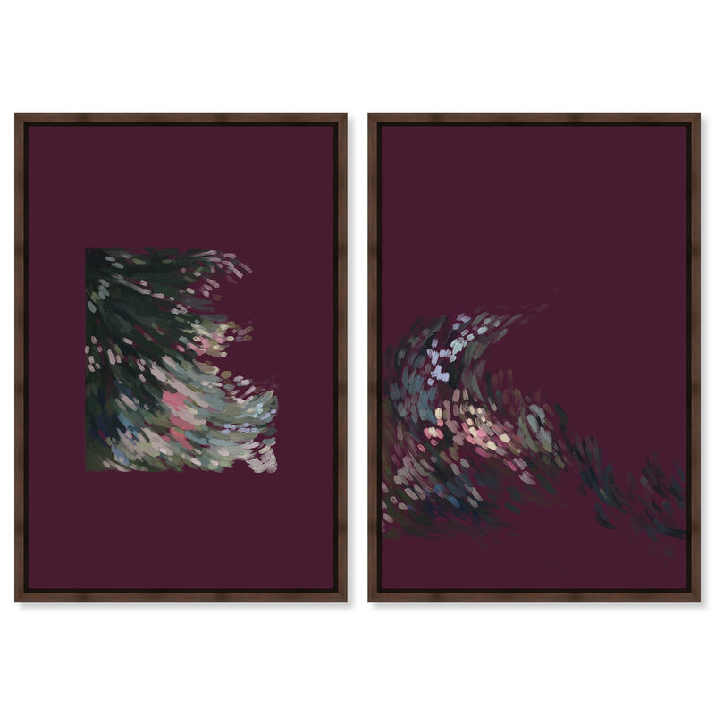 Delicate Spring Set Abstract Canvas Print by Oliver Gal image number 0