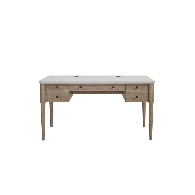Wilmington 58" 5-Drawer Desk image number 3