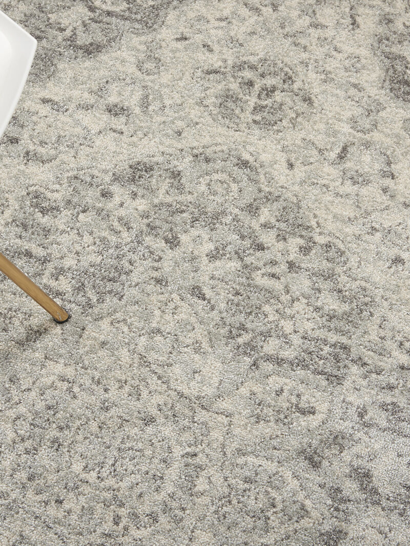 Tranquil TRA05 Ivory/Gray 4' x 6' Rug