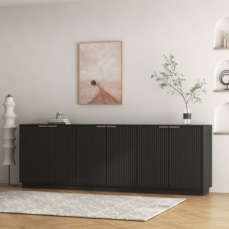 Helkma Large Fluted Sideboard image number 1