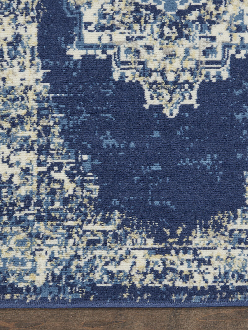 Grafix GRF14 Navy/Blue 2'3" x 10' Rug