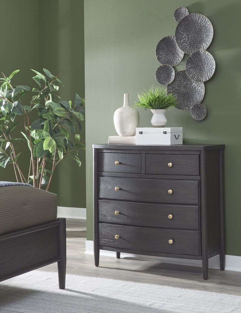 Rockport Five Drawer Small Chest in Yin