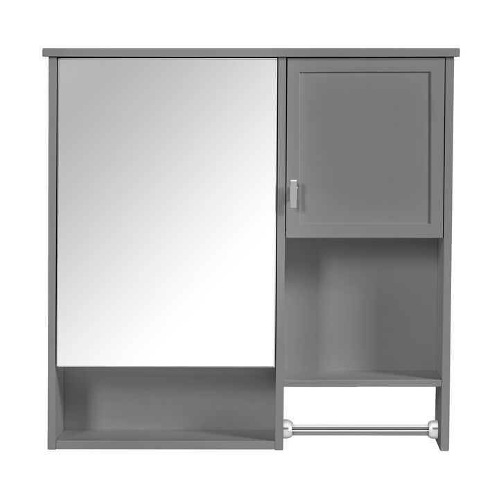 ELEMENT ACE Modern Wall Mounted Bathroom Medicine Cabinet with Adjustable Shelves