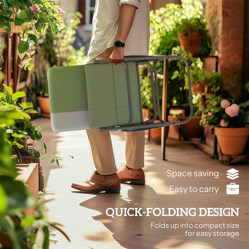 Wooden Garden Chair with Rocking Function for Outdoor Relaxation image number 6