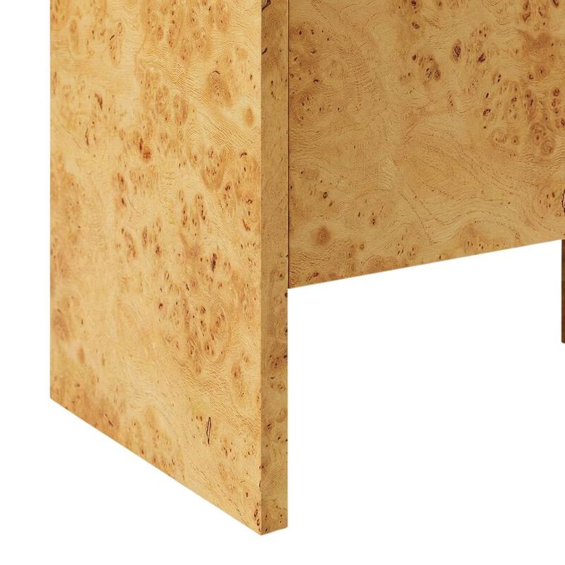 Wooden Brown Sideboard with Engineered Material and Sleek Design image number 6