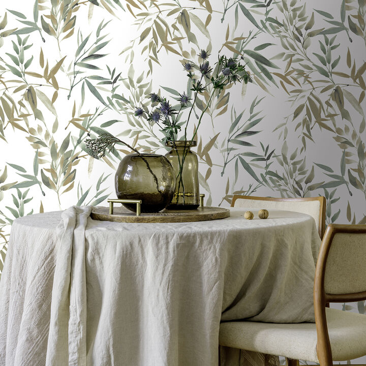 Painted Canopy Wallpaper
