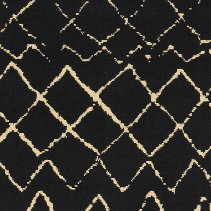 HomeRoots Abstract Distressed Runner Rug