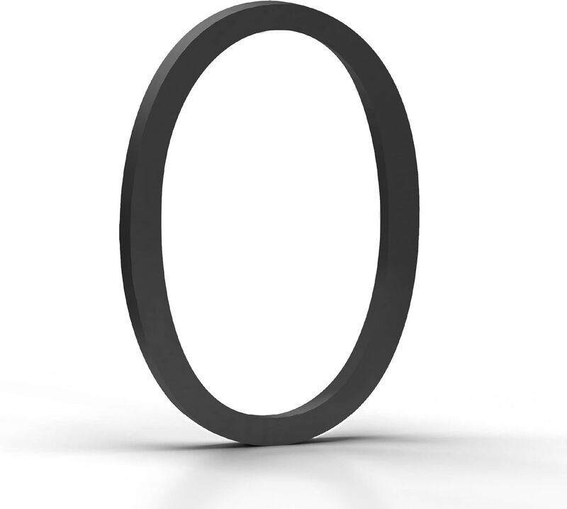 Mega Handles Outdoor House Numbers | Wall Mounted Metal Numbers for Address