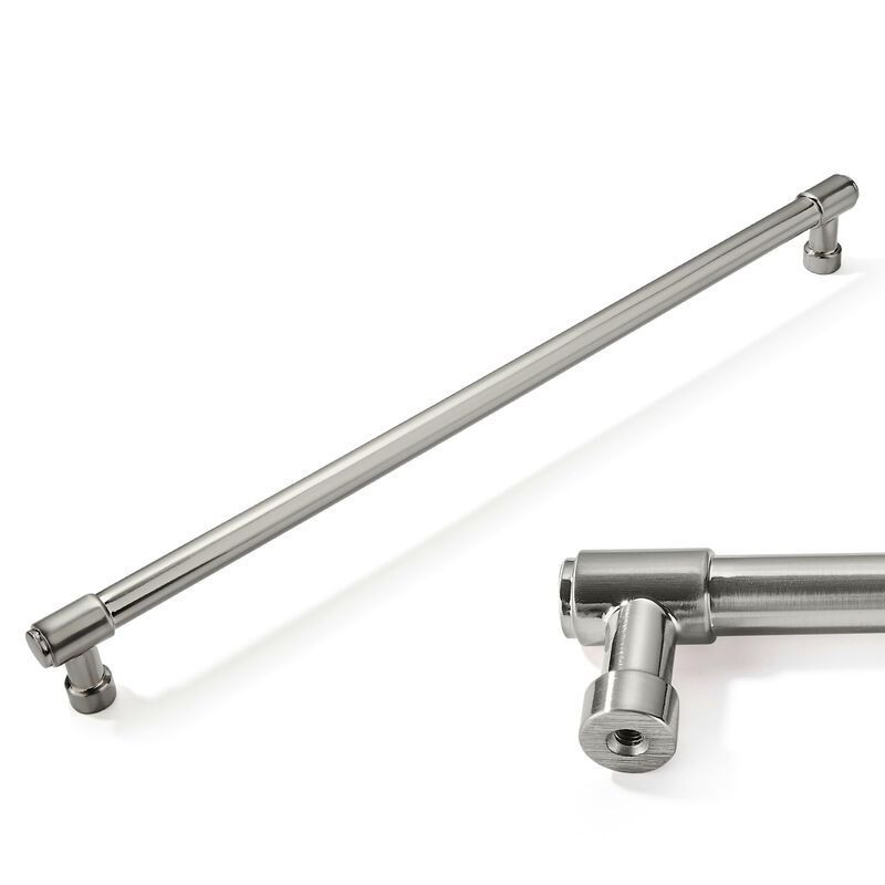 CABDM 2 Pack 12 Inch Kitchen Cabinet Handles Brushed Satin Nickel Cabinet Pulls Drawer Pulls Kitchen Cabinet Hardware Kitchen Ha